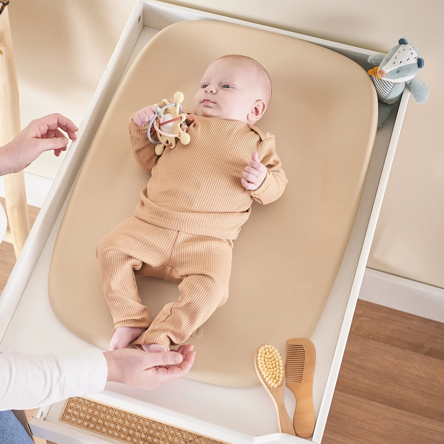 Nattou Softy 2.0 Wickelauflage Beige