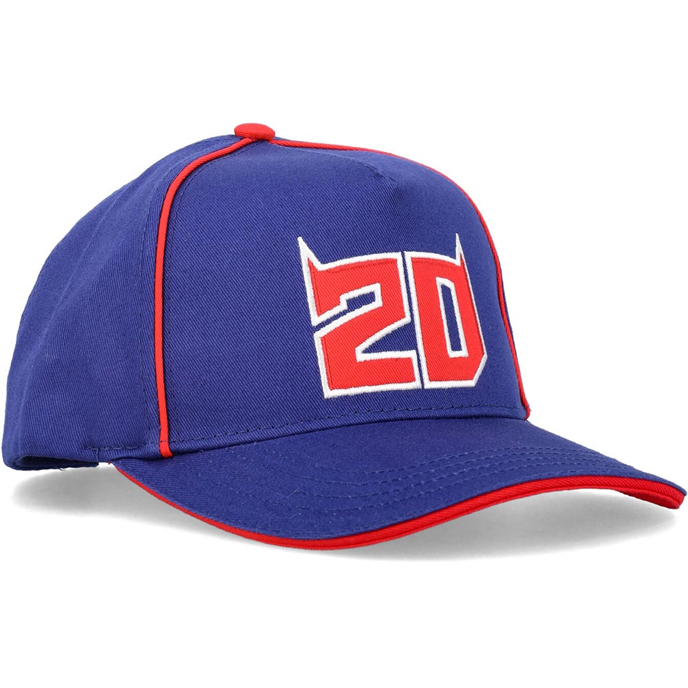Fabio Quartararo - Casquette baseball enfant 20 Bleu / Rouge