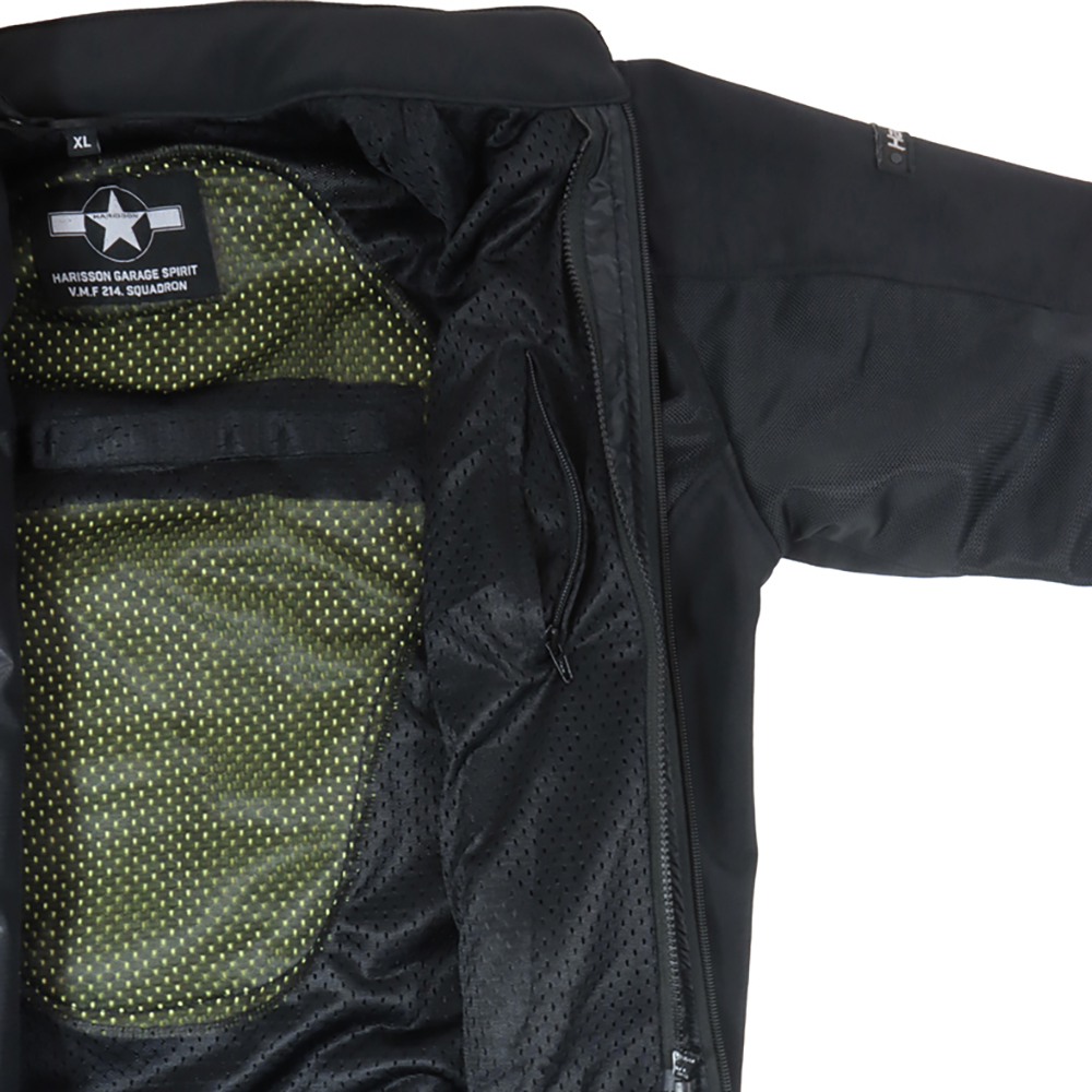 Harisson - Blouson Shelby 3 en 1 Noir