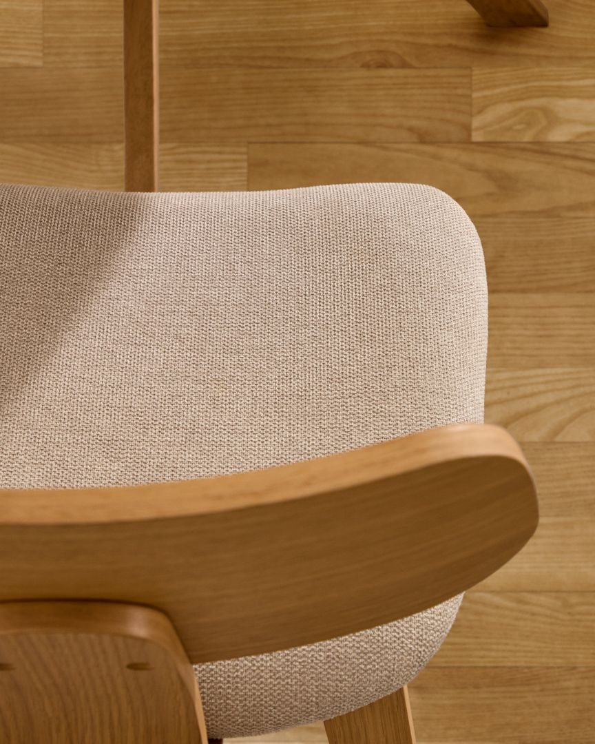 Kave Home   Gena Beklede Eetkamerstoel