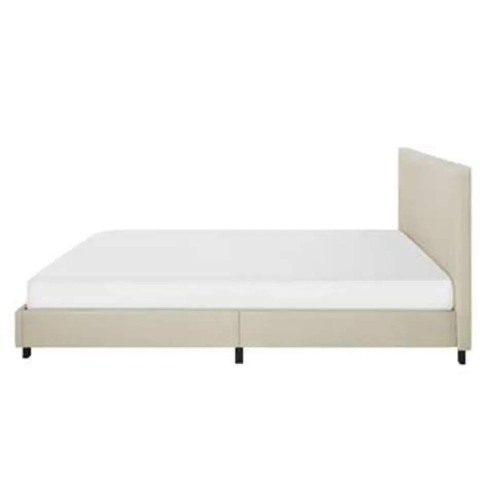 ALBI - Tweepersoonsbed - Beige - 180 x 200 cm - Polyester