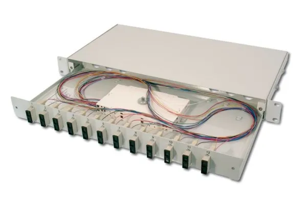 DIGITUS Professional DN-96322/9 - Fiber optisk splice boks - 1U - 19