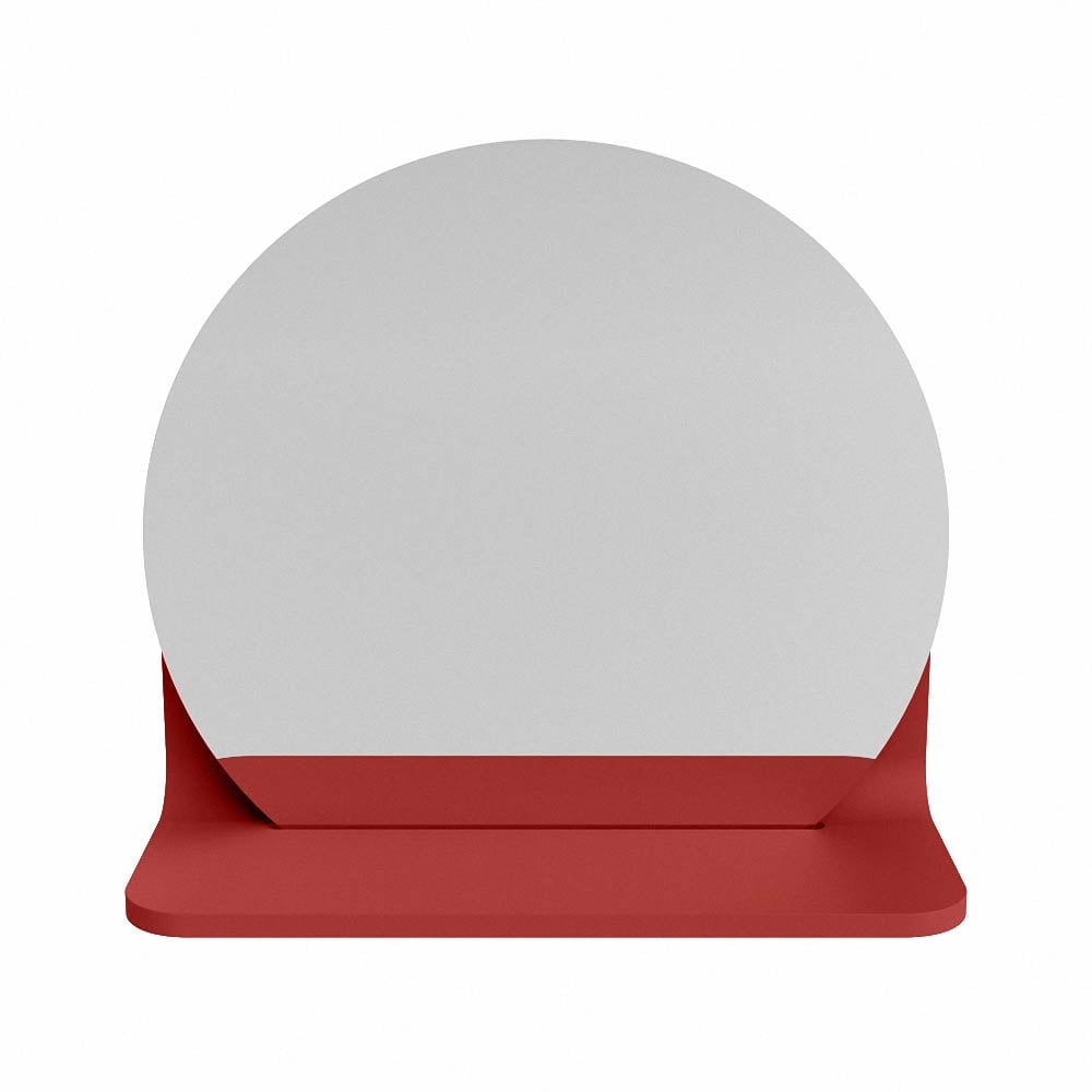 Mondiaz Spot spiegel rond Ø30cm met planchet fire