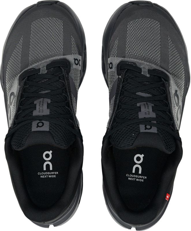 On - Cloudsurfer Next - Hardloopschoenen - Zwart - Materiaal: Helion™ Superfoam