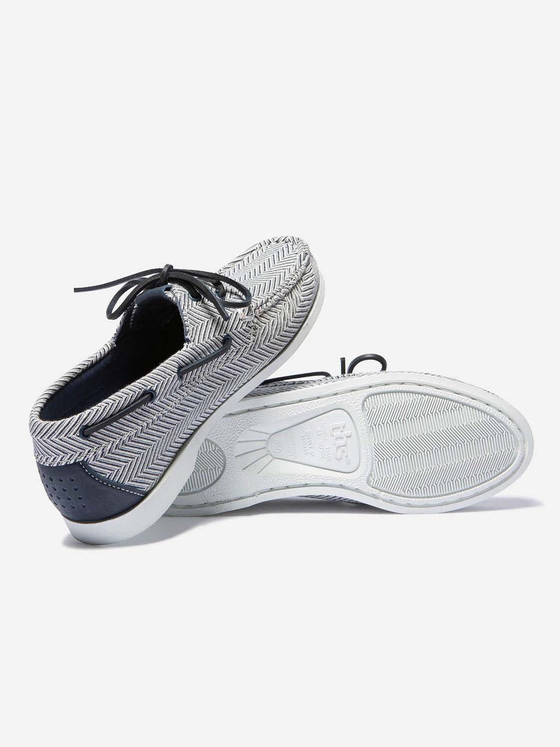 Chaussures Bateau Motifs Bleu Marine