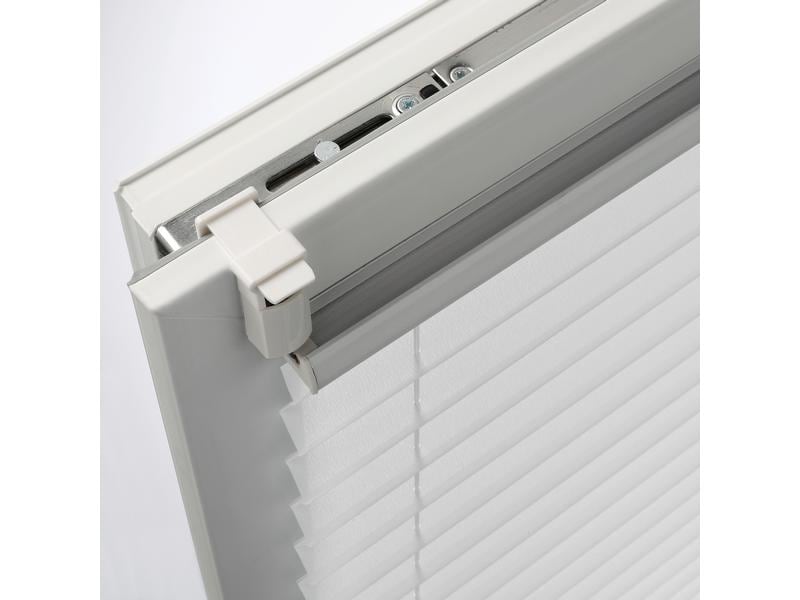 Gardinia Plissée Easyfix, Day & Night 40 x 130 cm, Weiss Plissée mit Tag und Nacht Funktion