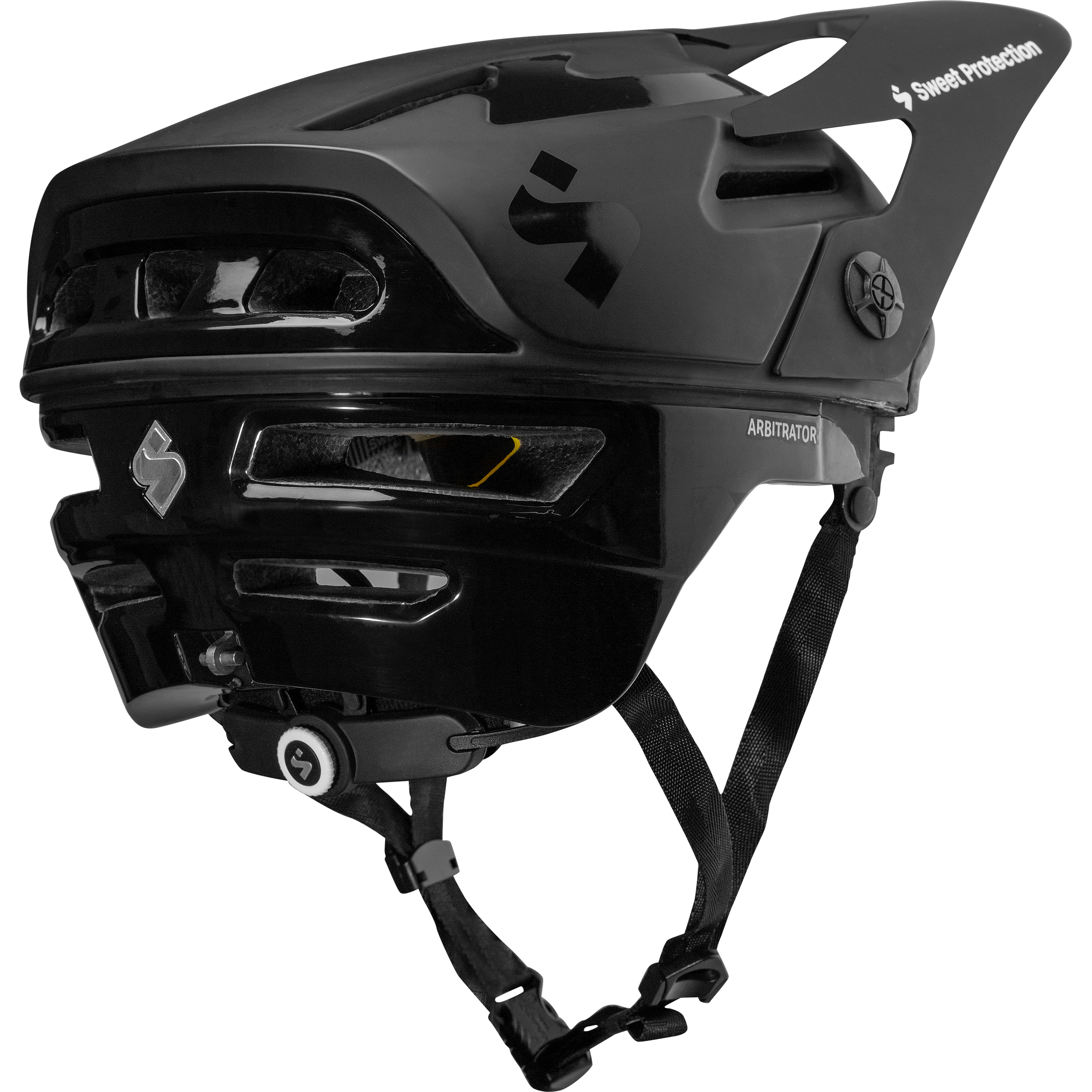 Arbitrator MIPS Helmet Matte Black/Natural Carbon