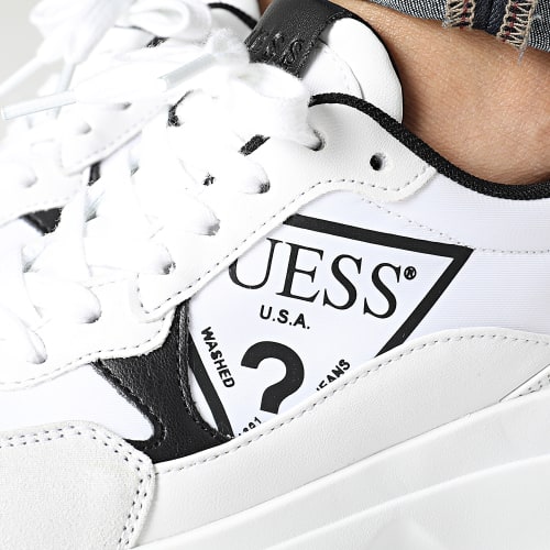 Baskets Femme FL7C4BFAB12 Blanc Noir