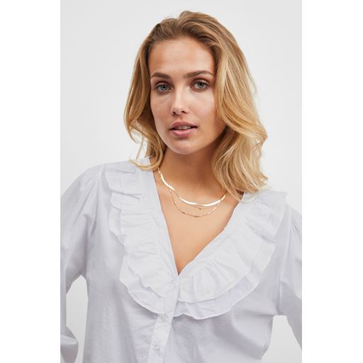 Sorbet Beyonce Bluse, Hvid, S