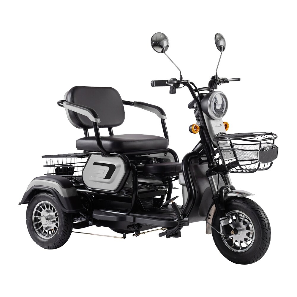 ENEWAY Elektromobil Bari - ETrike - E-Mobil - 3-Rad 6 km/h führerscheinfrei helmfrei silber