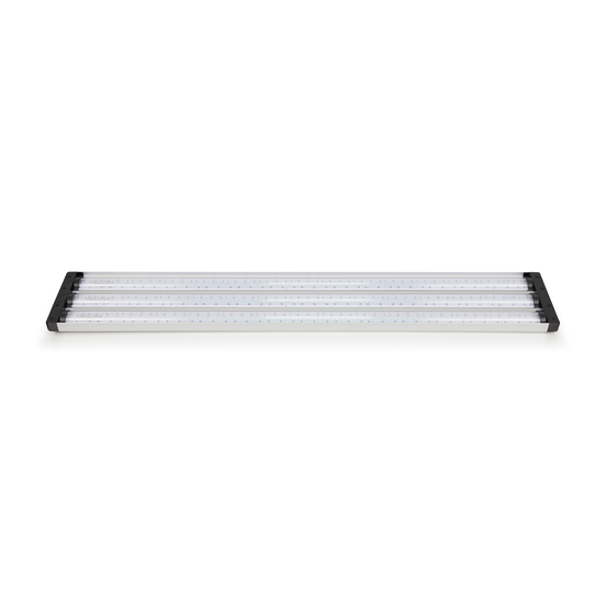 Rampe Easyled 3 Light 120 FW en aluminium L 129.4 l 28.2 H 17.7cm