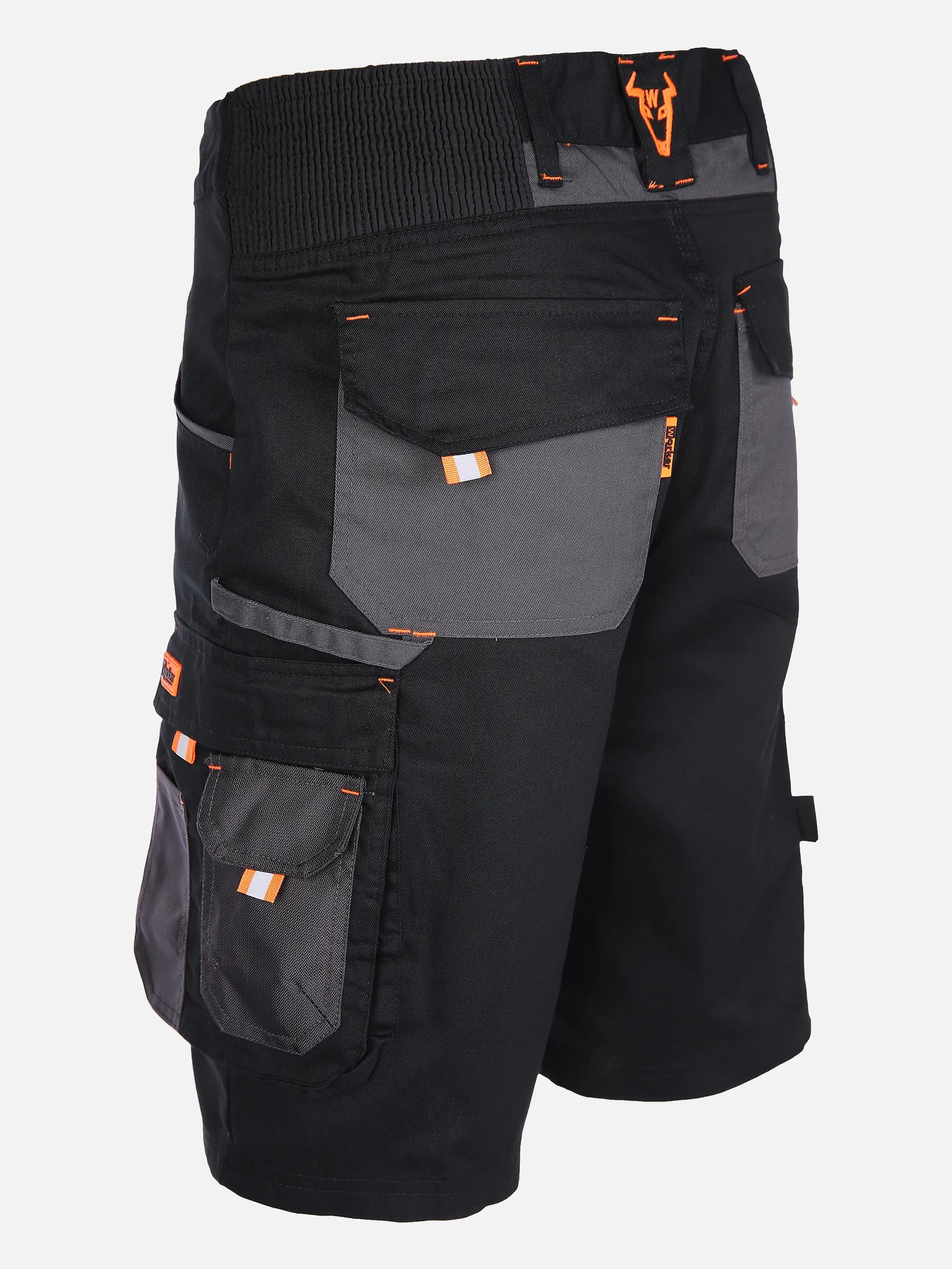 Herren Arbeitsshorts mit Neondetails