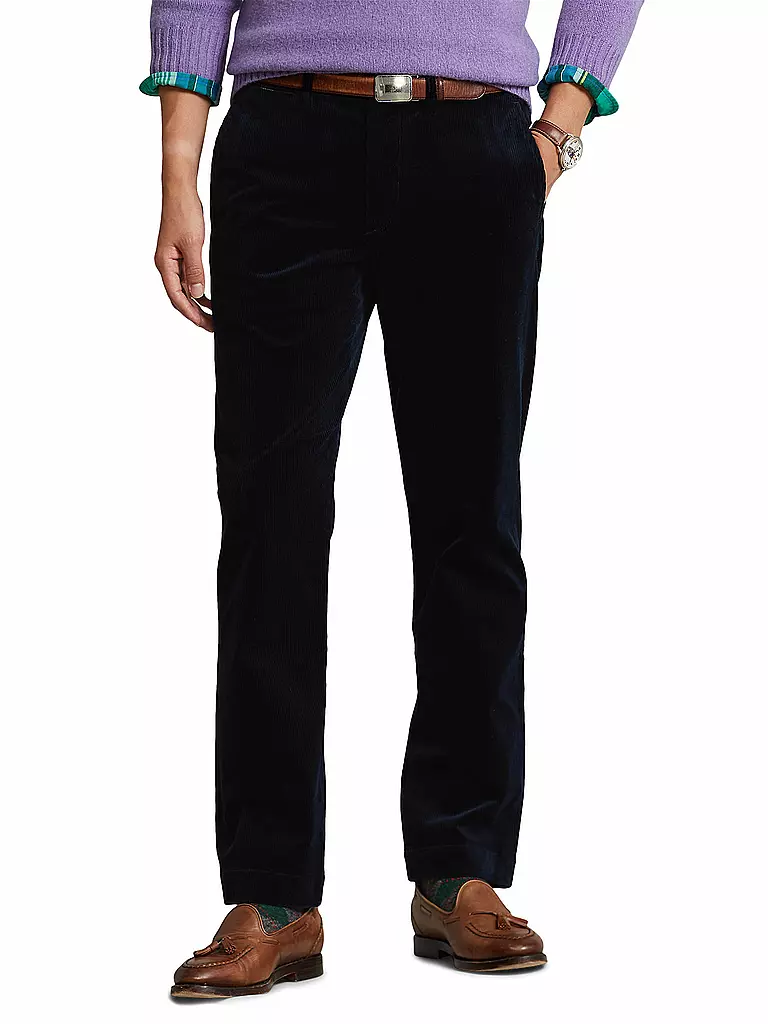 POLO RALPH LAUREN Cordhose Slim Fit dunkelblau