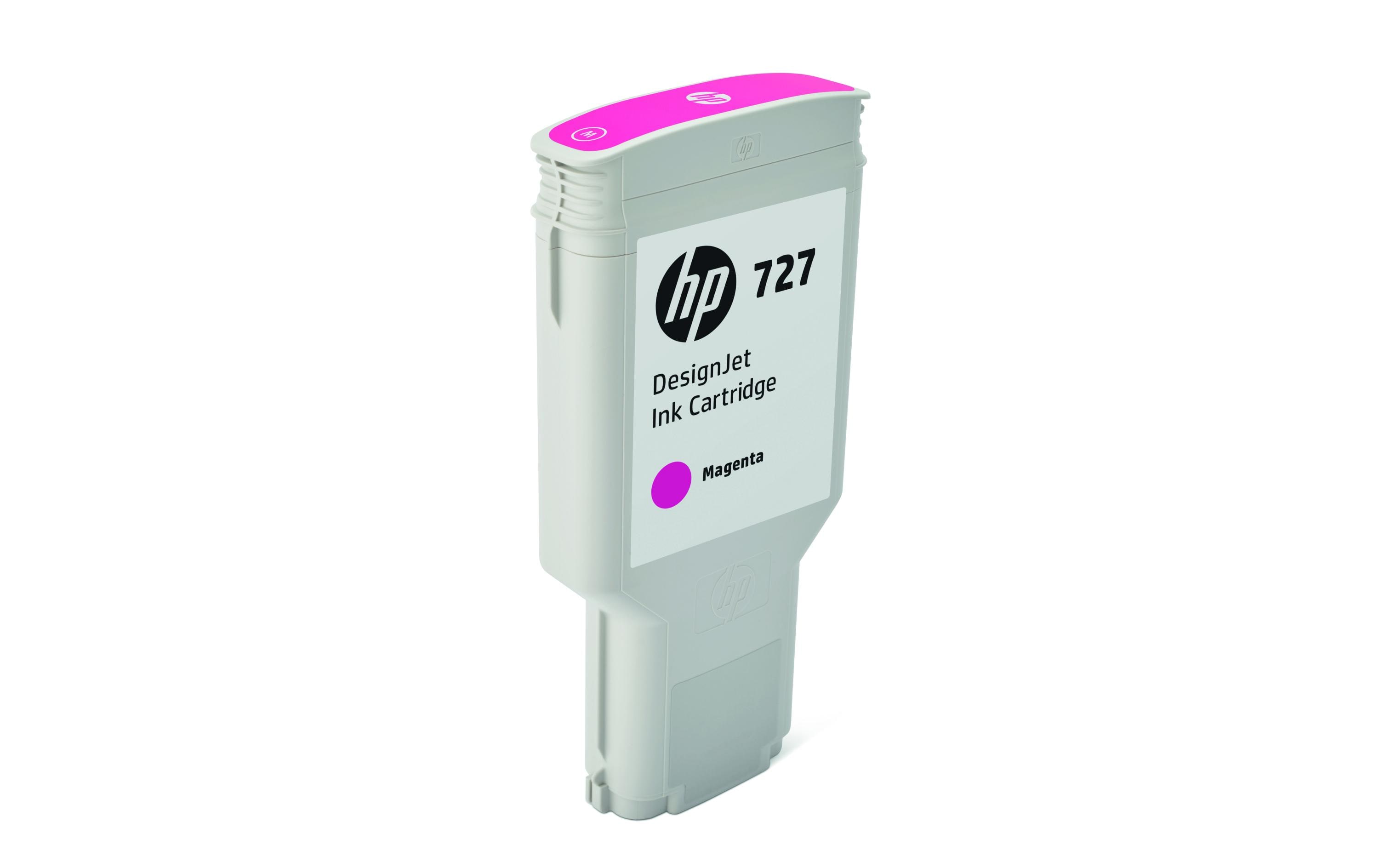 Tinte Nr. 727 (F9J77A) Magenta<br>Druckerpatrone