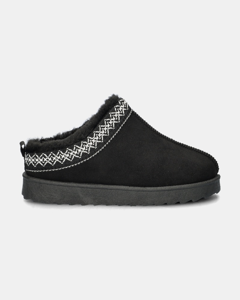 Nelson Home Gevoerde boots  - zwart