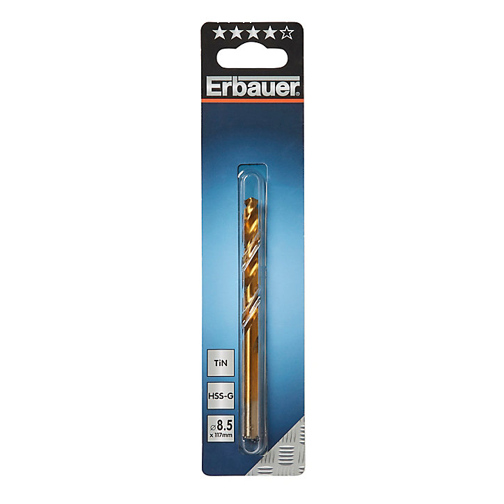 Foret métal 8,5 mm ERBAUER
