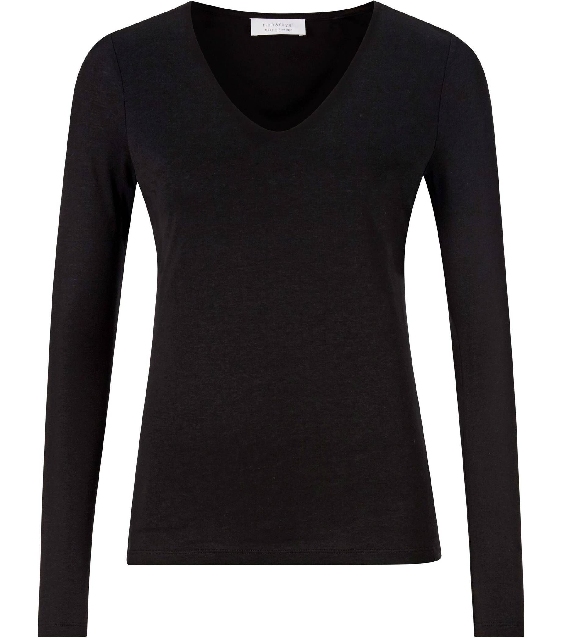 Rich & Royal| Damen Langarmshirt ECOVERO LONGSLEEVE