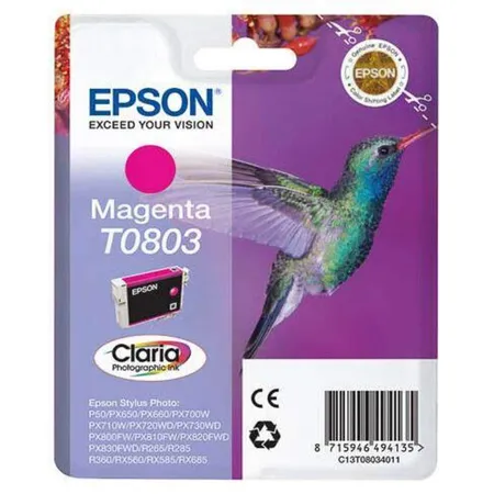 Epson Tintenpatrone T0803 magenta