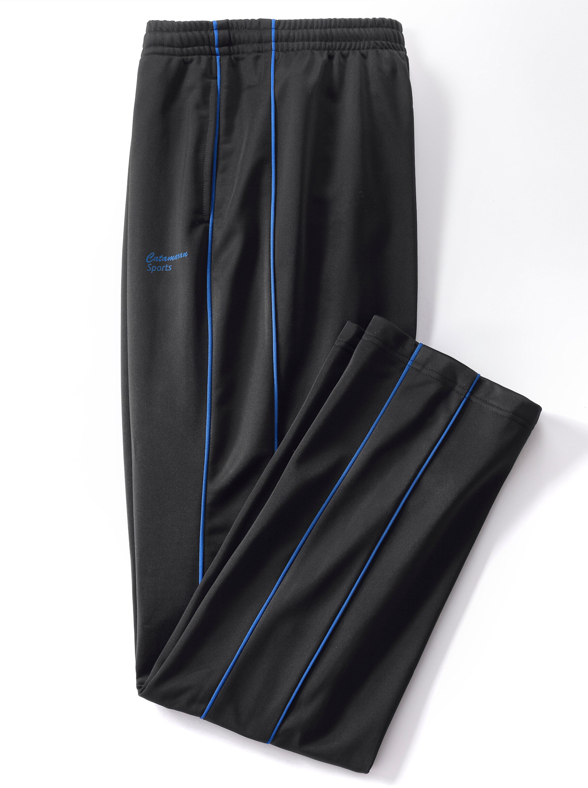 Catamaran Sports Freizeithose in schwarz-royalblau