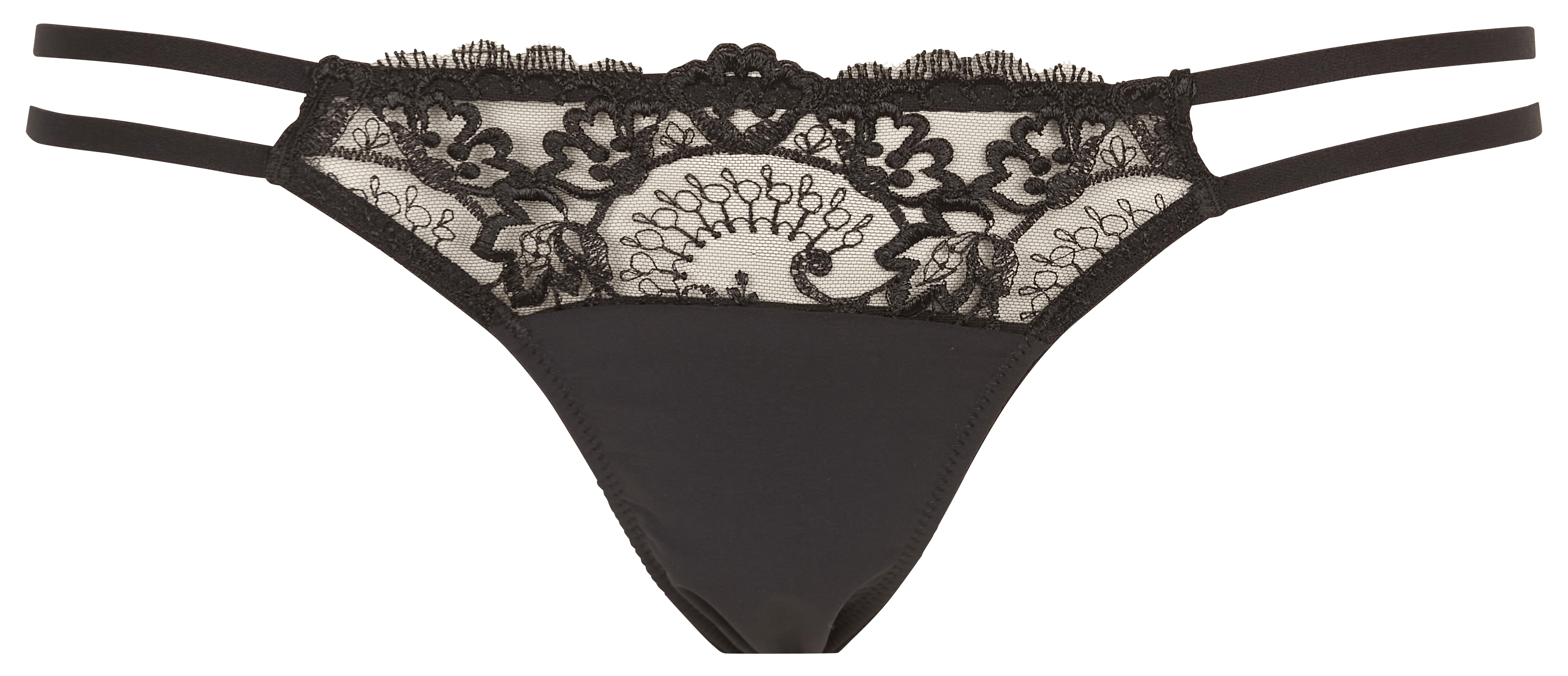 TINY DANCER - Culotte en dentelle| Noir