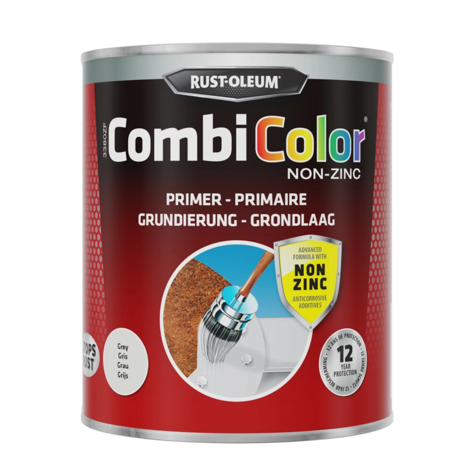 Rust-Oleum Combiprimer Zinkvrij Grijs - 0,75L