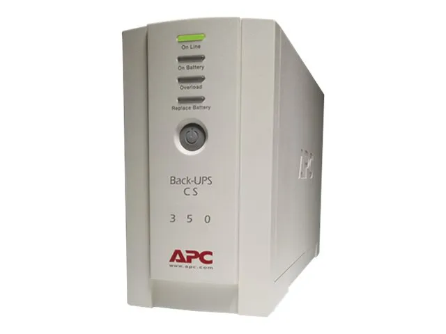 APC Back-UPS CS 350 - UPS - AC 230 V - 210 Watt - 350 VA - RS-232, USB - output-stikforbindelser: 4 - beige