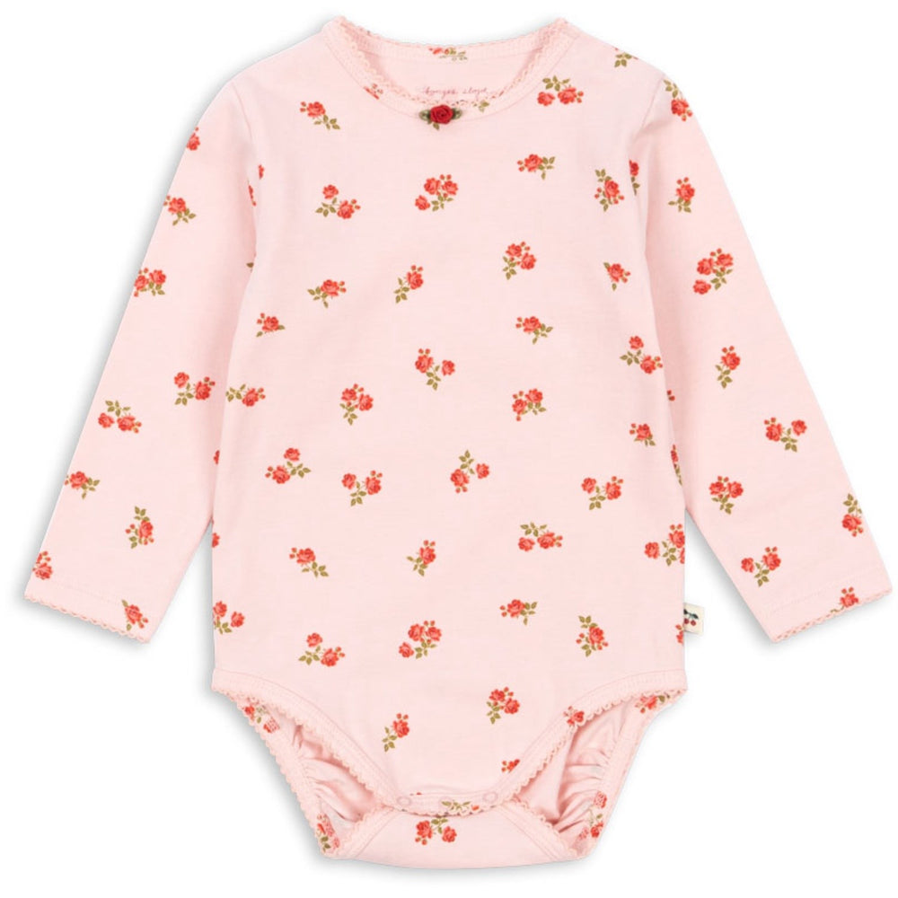 Køb Konges Sløjd Rosa Pink Basic Ls Body GOTS