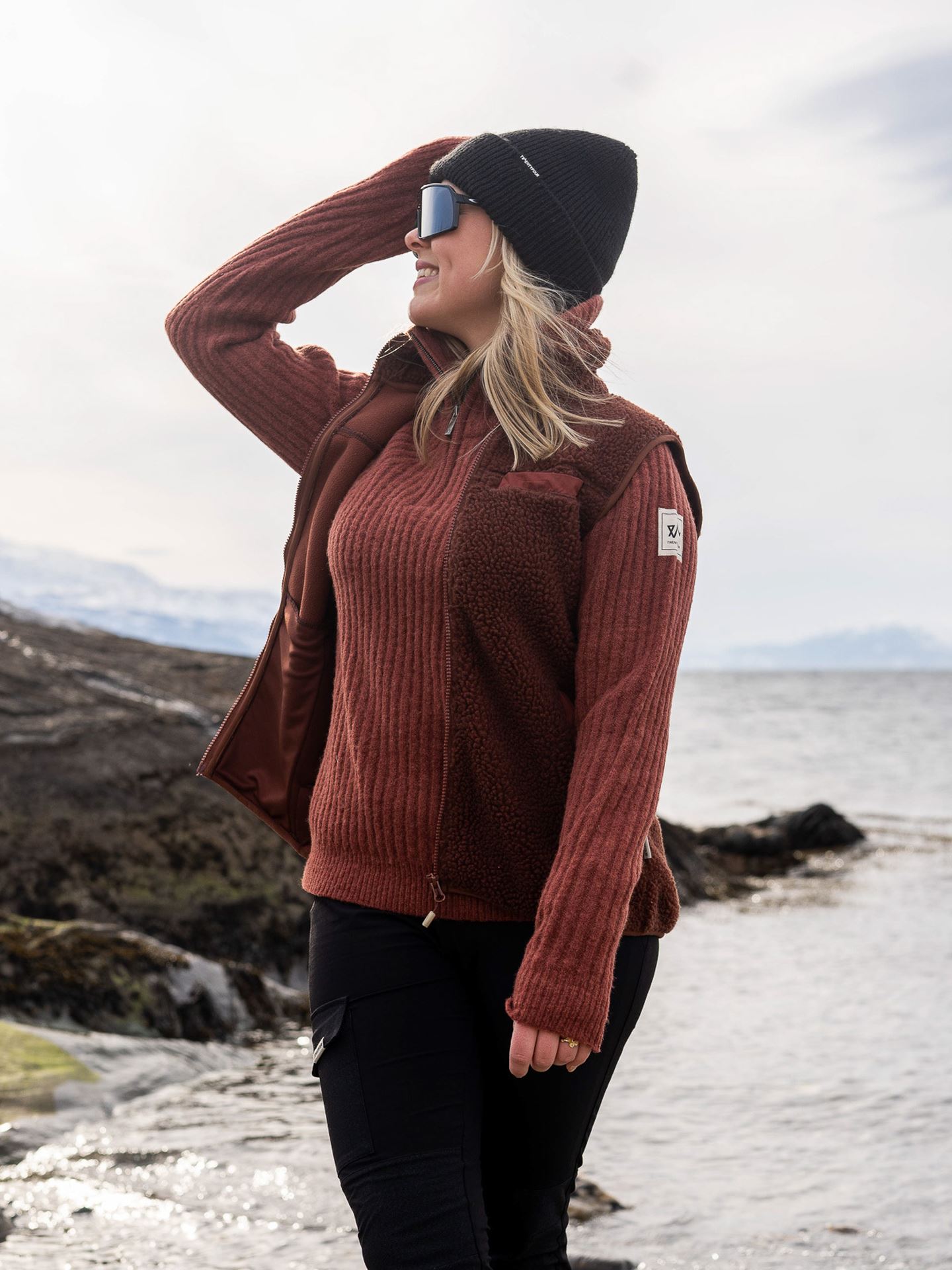 1222 Half Zip Genser