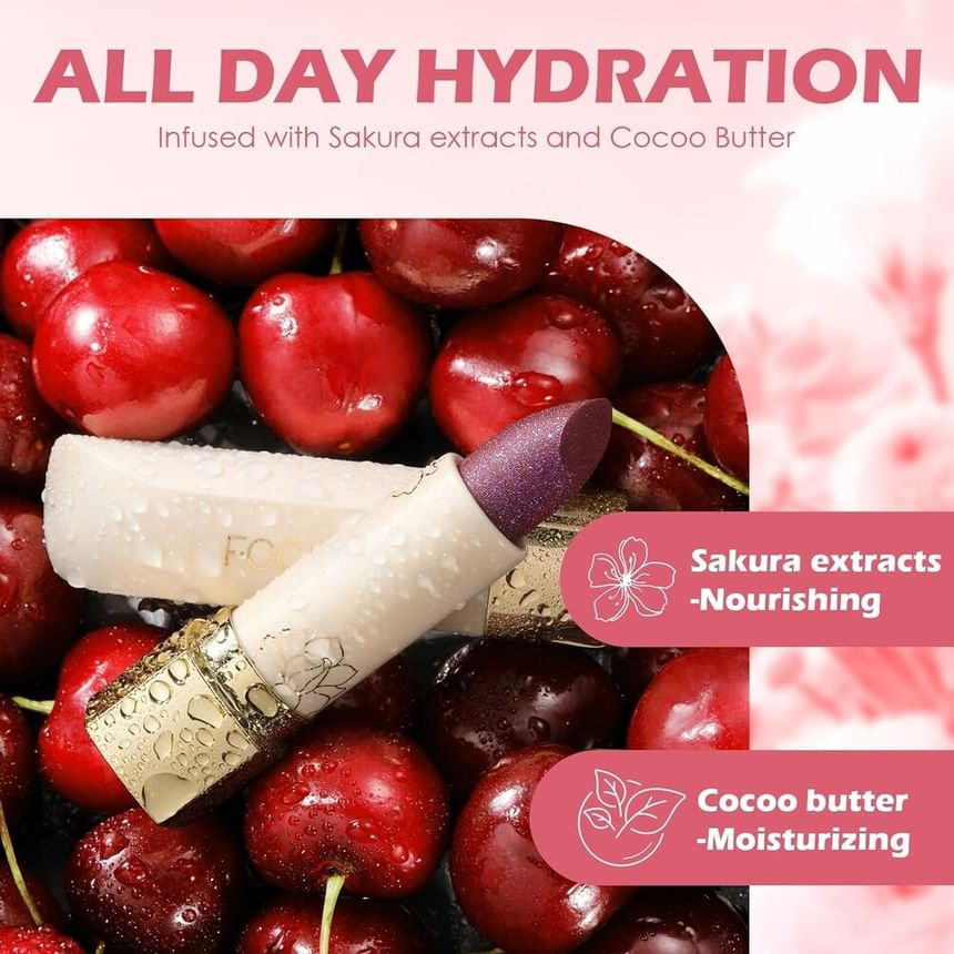FOCALLURE - Glisten Lip Balm - Roze&Rood