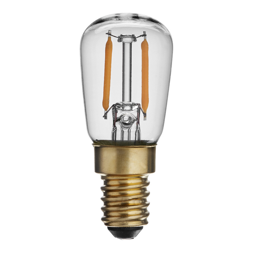 Pæreformet lyspære LED E14 0,7 W 30 lm