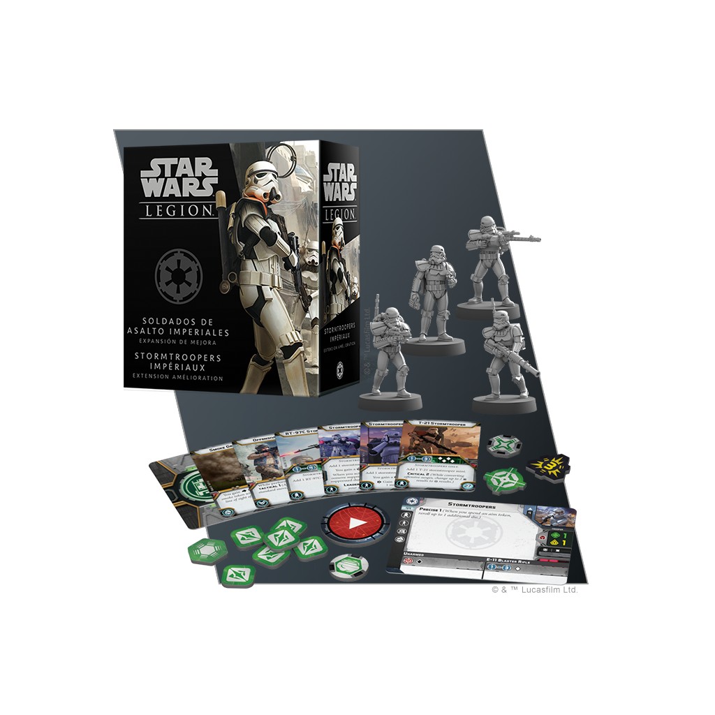 Star Wars : Légion - Stormtroopers Impériaux - Extension Amélioration