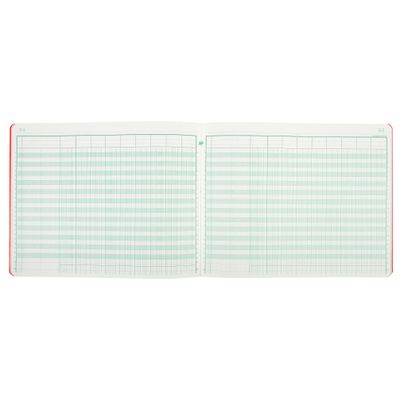 Exacompta - Piqûre comptable - 8 colonnes par page - 27 x 32 cm - 80 pages