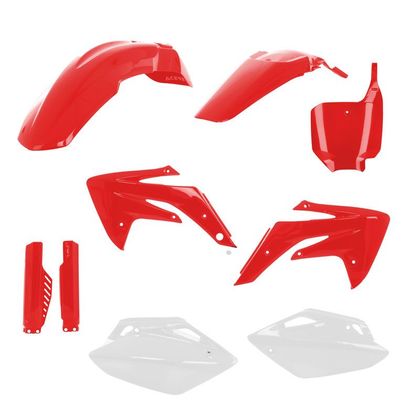 Kit plastiques Acerbis FULL KIT - Rouge / Blanc