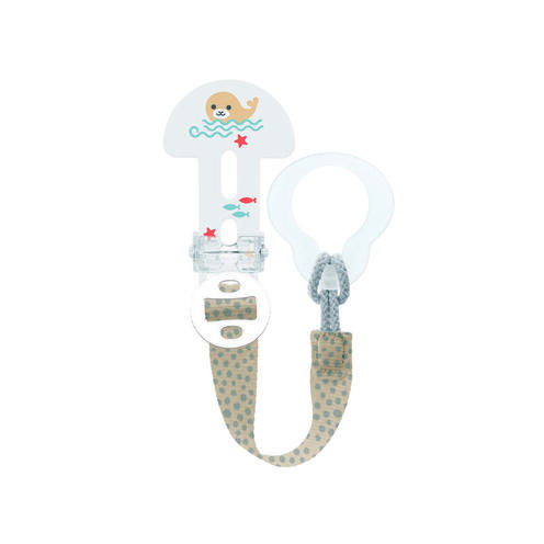 Kit sucette + attache-sucette 2-6 mois Planet Love - Coloris aléatoire - MAM