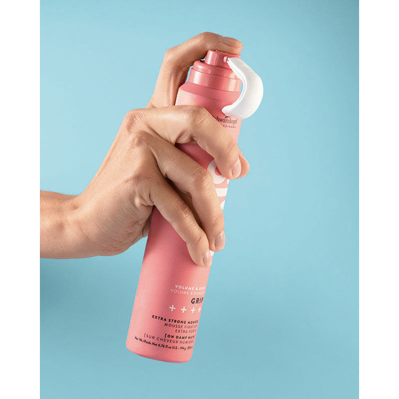 Mousse fixation forte Grip Osis+