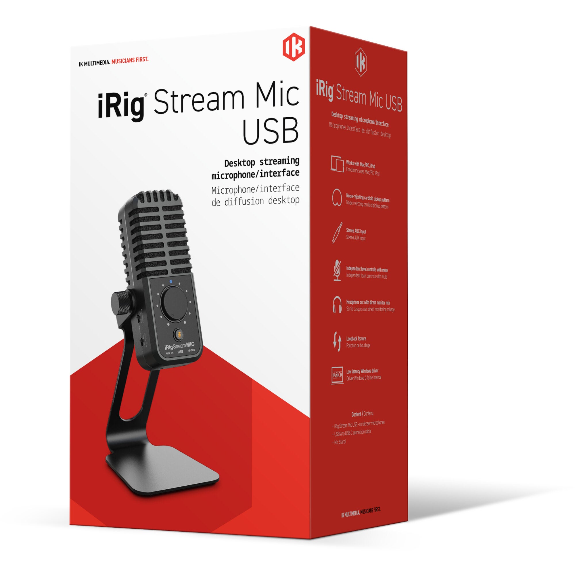 IK Multimedia iRig Stream Mic USB usb microfoon