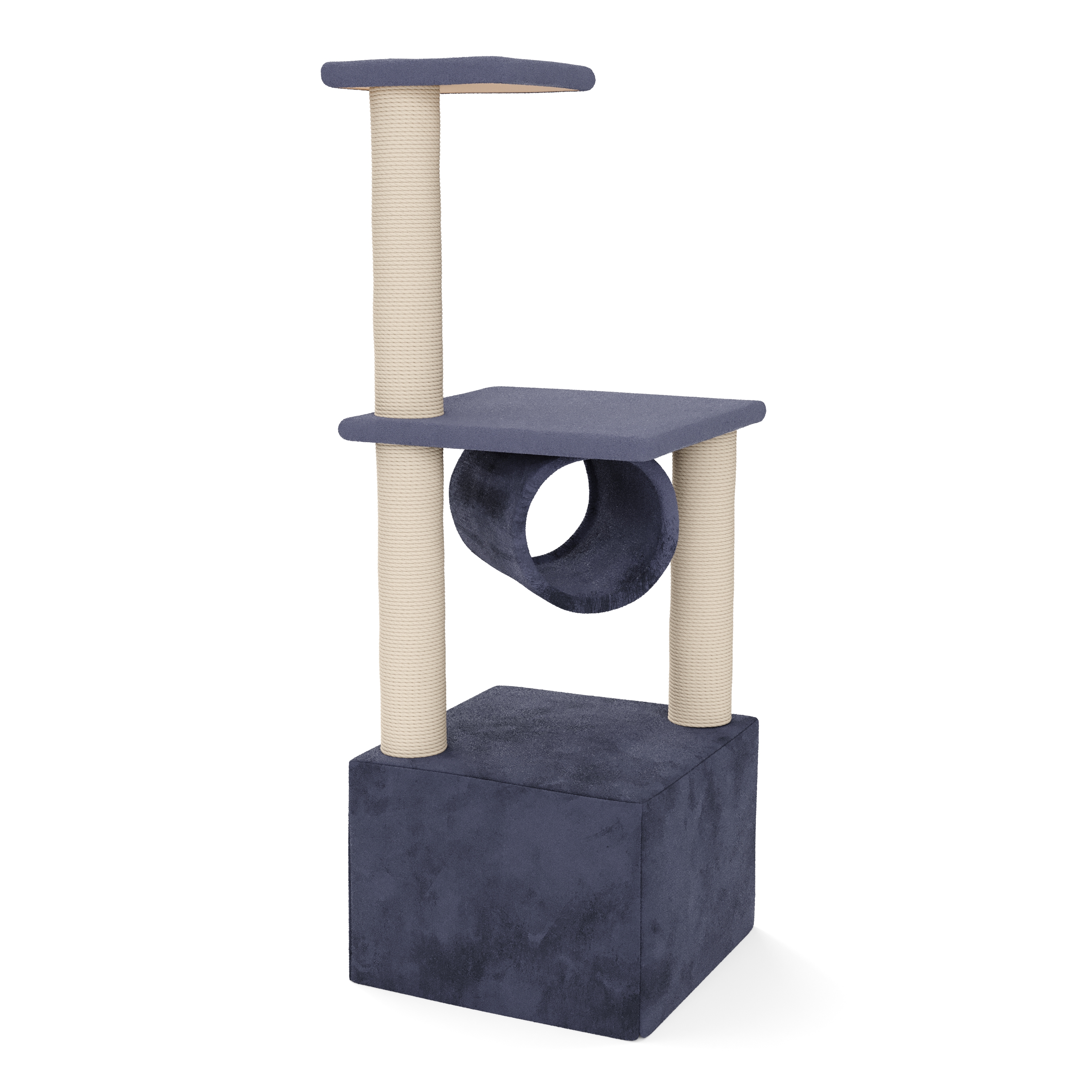 Katzenbaum FINCHEN 95 cm grau