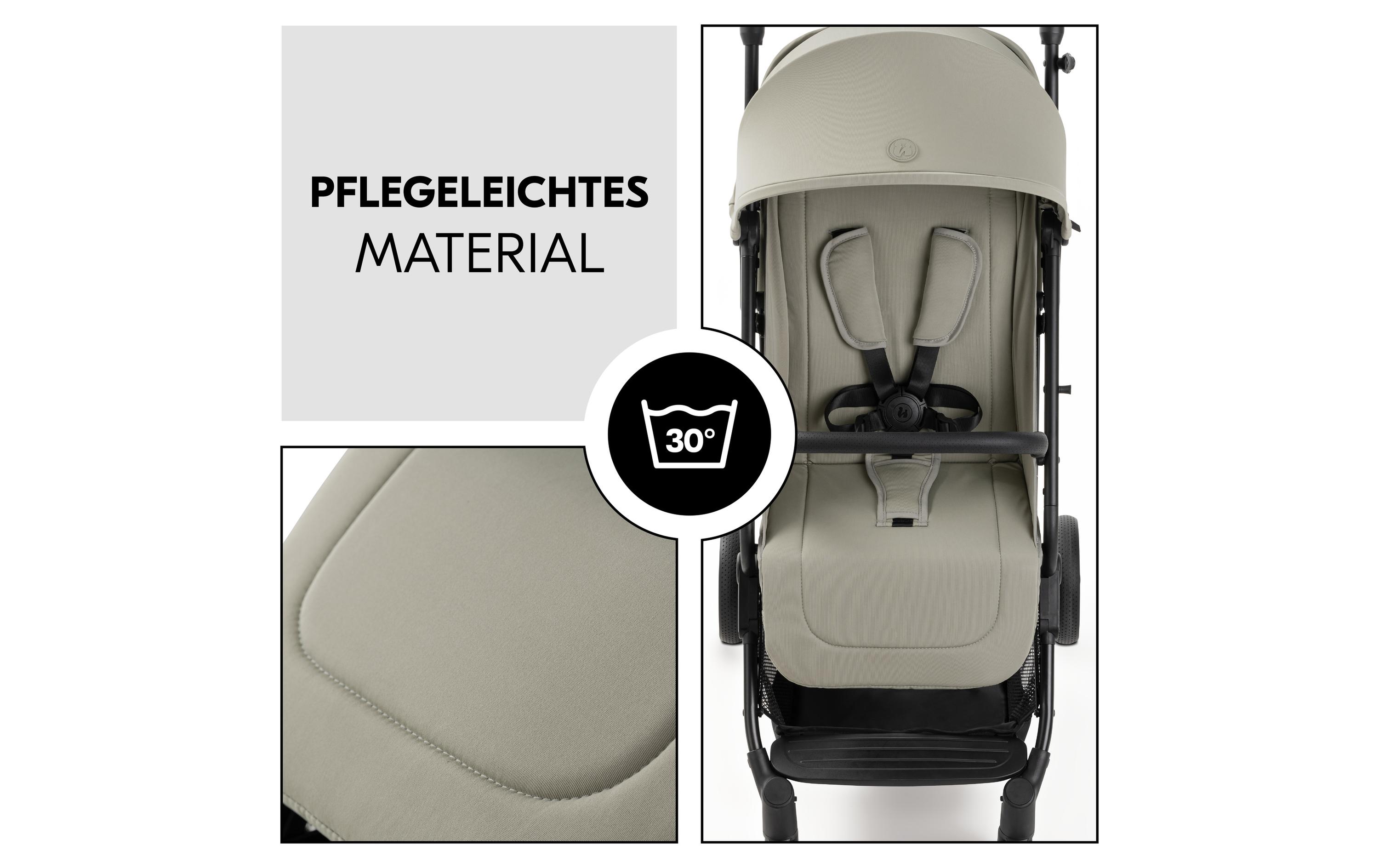 Buggy Travel N Care Plus Olive Green<br>Hochwertiger und handlicher Reisebuggy