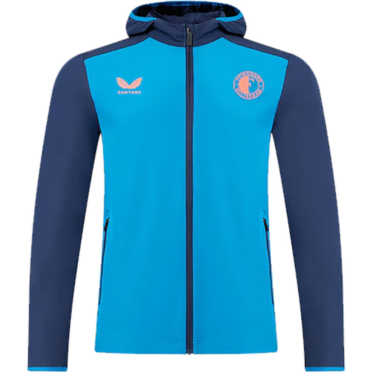Castore Feyenoord Travel Hooded Trainingspak Kids