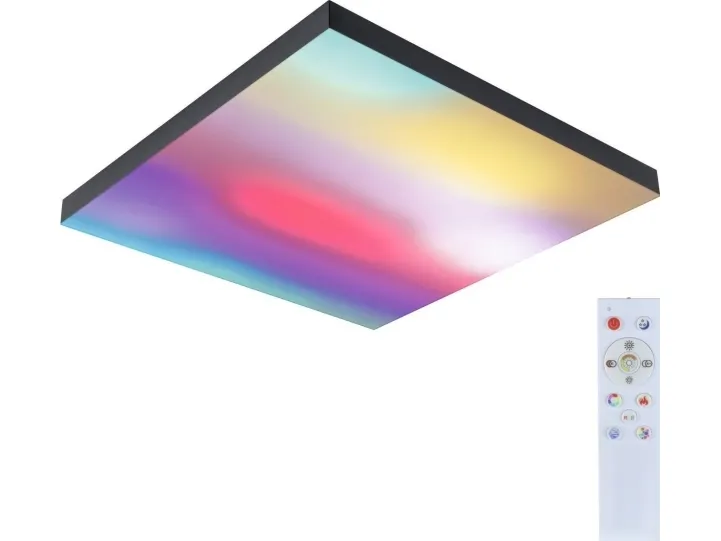 Paulmann Velora, Firkant, Loft, Sort, Metal, IP20, II