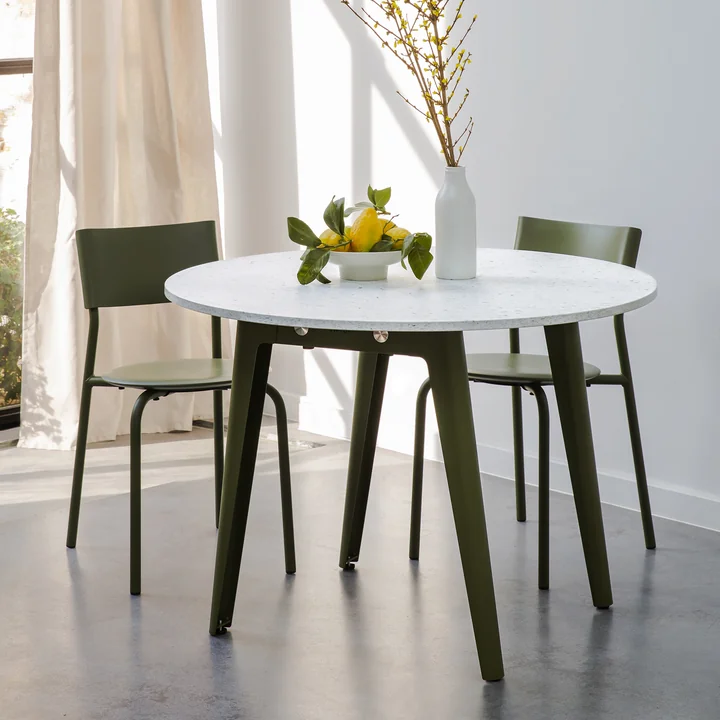 TipToe - NEW MODERN Venezia Esstisch 95 x 160 cm, ashpink