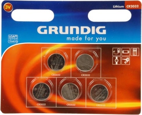 Knoopcel BatterijCR2032 5 stuks