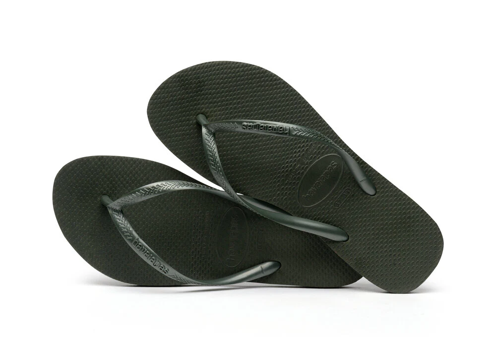Havaianas  Slim klipklapper - Green Olive
