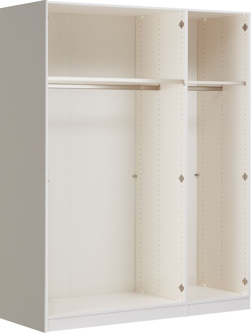 MODUL ONE Drehtürenschrank - Creme / B: 152.0 cm x T: 59.0 cm x H: 195.0 cm