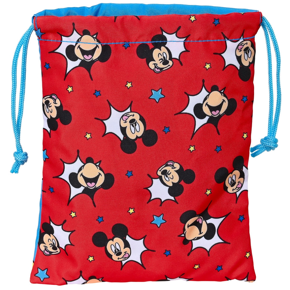 Sacola para lanches do Mickey Mouse 20x25