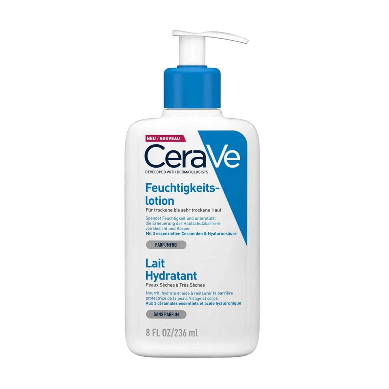CERAVE Moisturising Lotion Feuchtigkeitsspendende Lotion für Gesicht und Körper