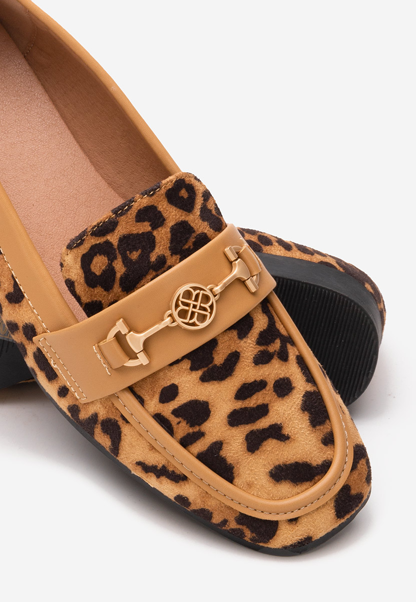 Mocassins femme leopard Carroll