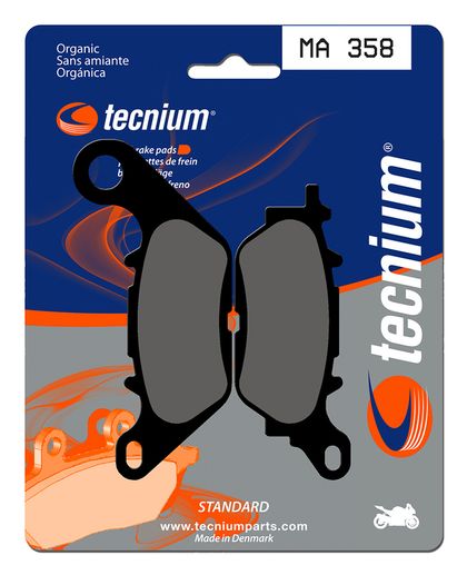 Plaquettes de freins Tecnium route organique - MA358
