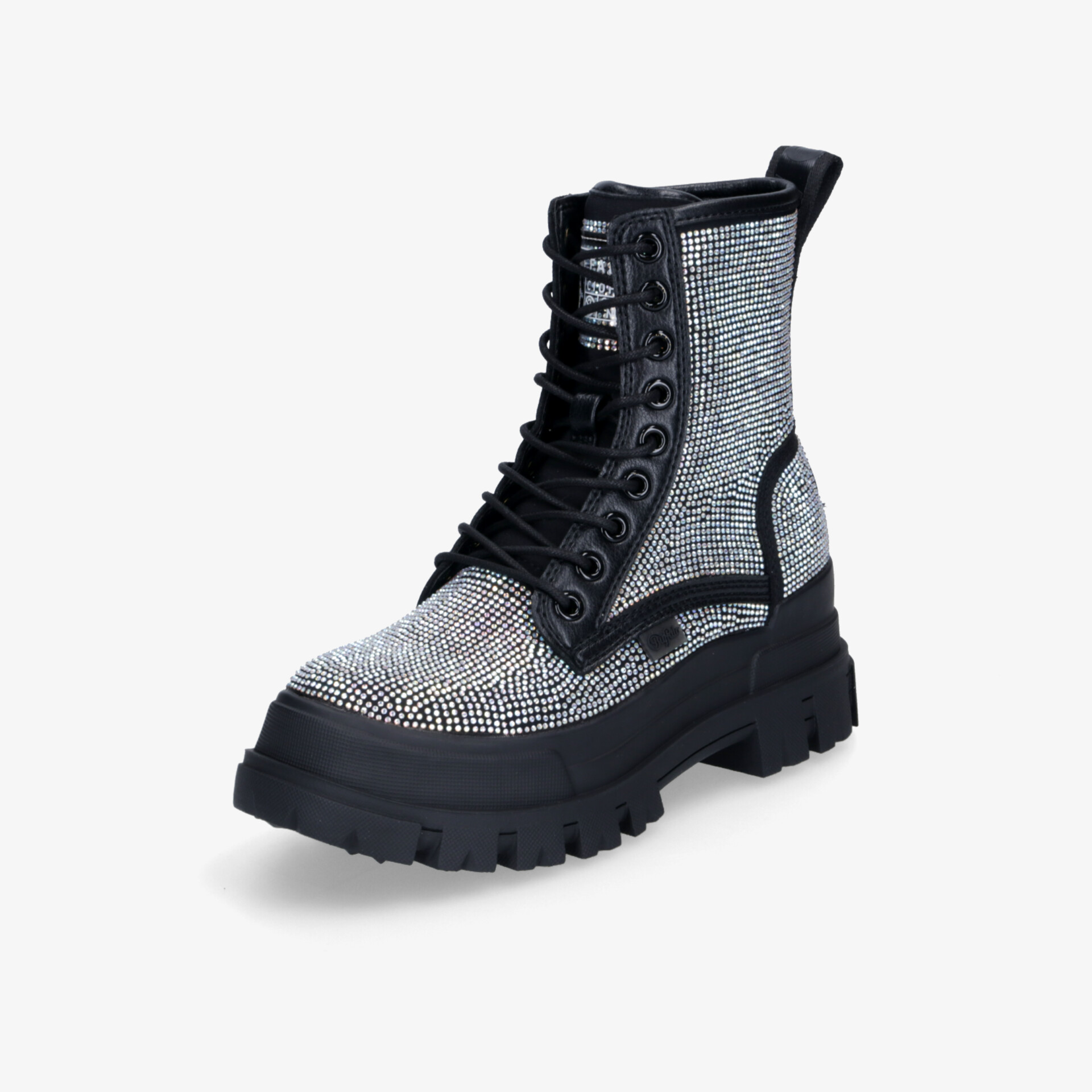 Buffalo Aspha RLD Damen Biker Boots schwarz