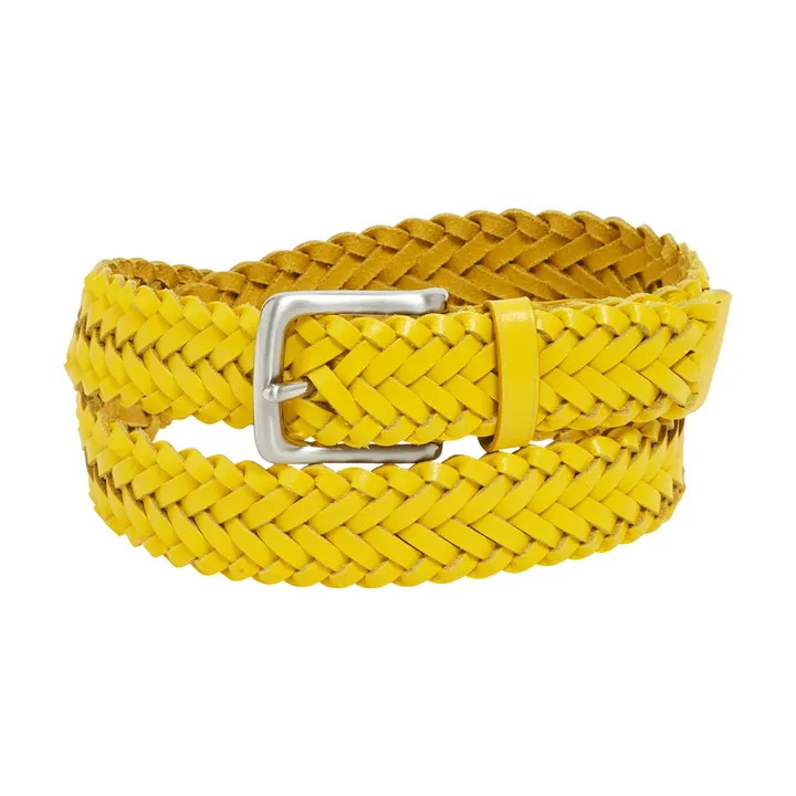 Dragon Diffusion Ceinture Tressée 3 cm | Jaune